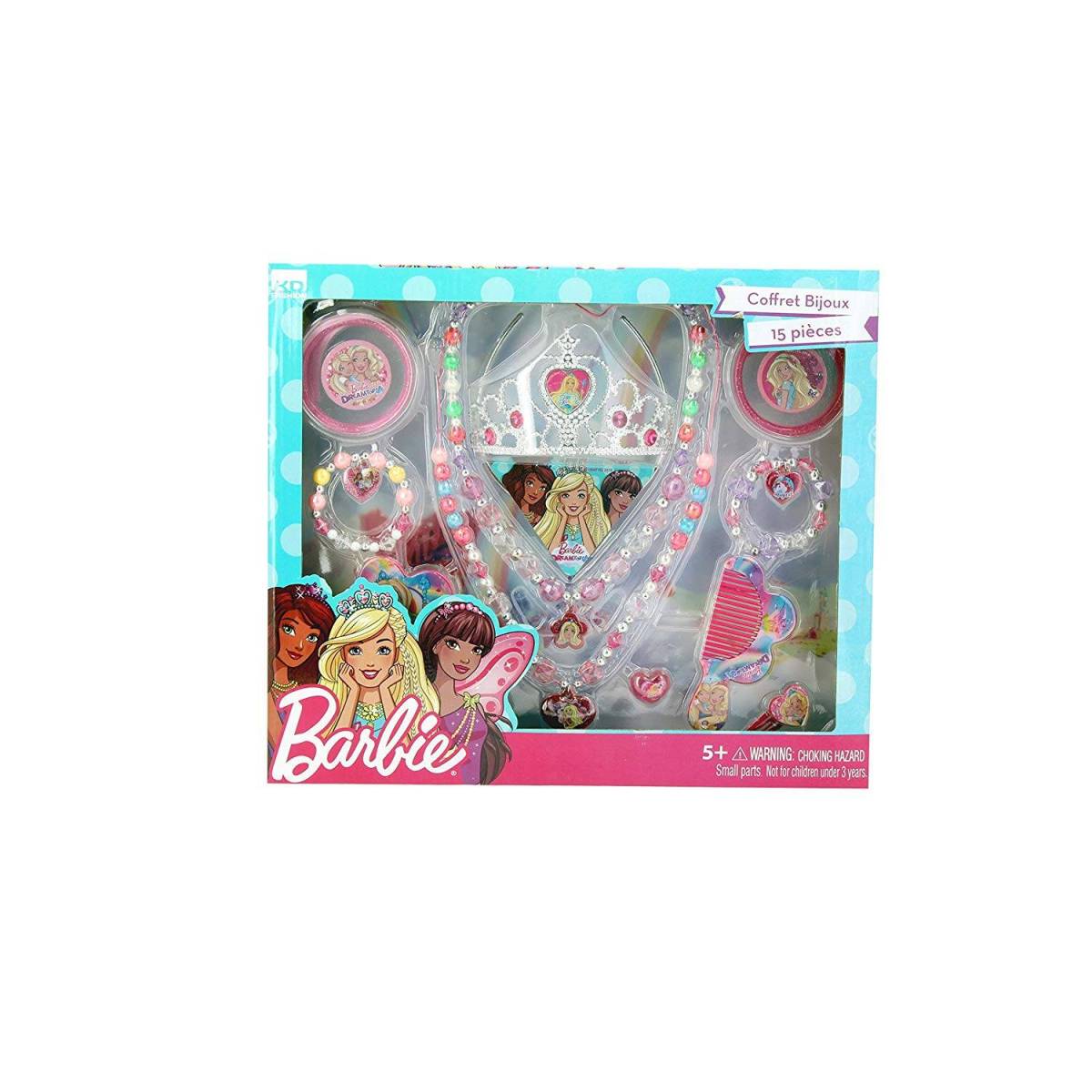 Barbie Dreamtopia - Coffret Bijoux - 15 Pièces