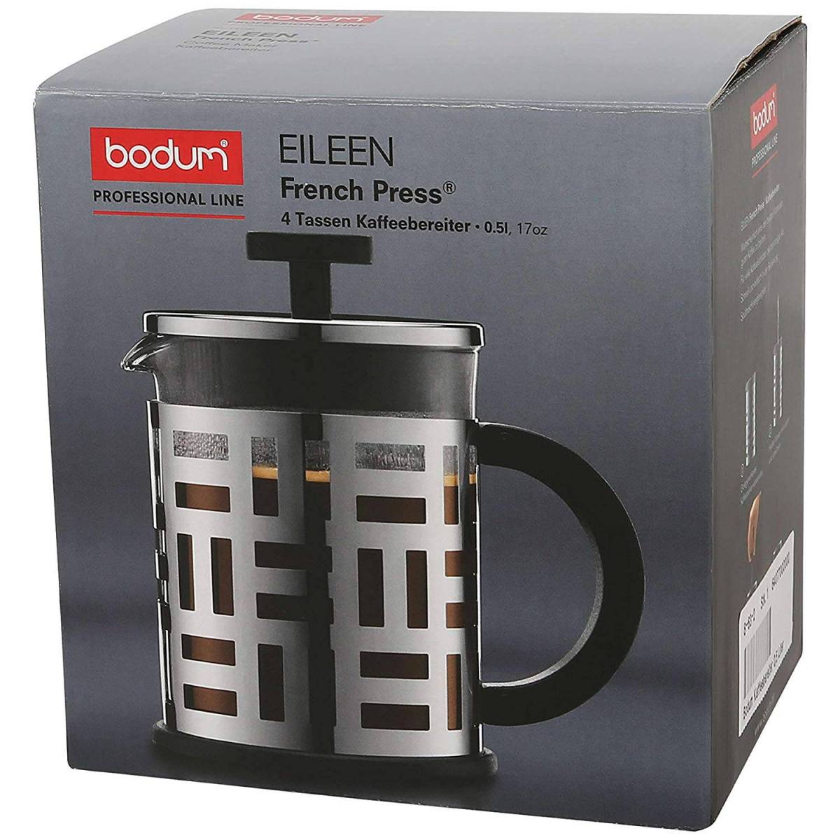 Bodum Professional Line Eileen Cafetière à Piston 0,5 L