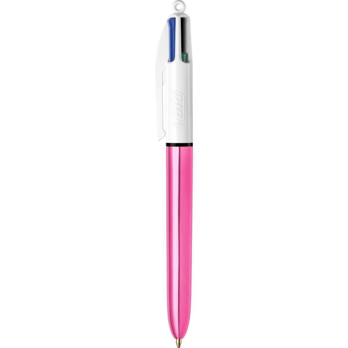 BIC - Stylo 4 Couleurs Shine Rose