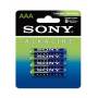 Piles Sony Alcaline AAA/LR03 1,5 V - Lot de 4