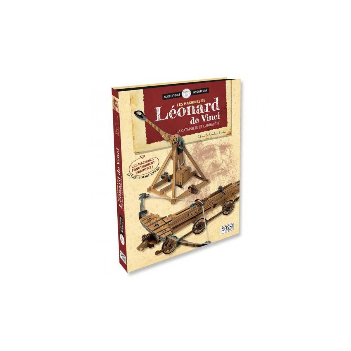 SASSI - Les Machines de Léonard de Vinci - Livres + 2 Maquettes