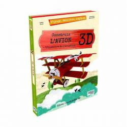 Livre + Maquette 3D Construis L'Avion - Sassi Science
