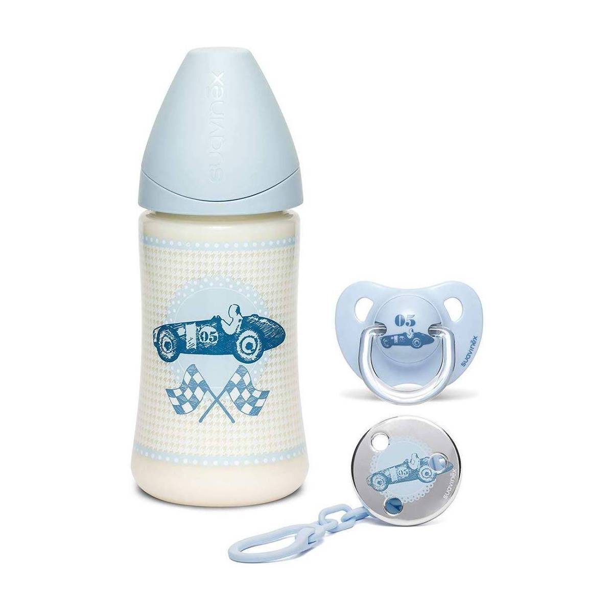 Set Biberon Toys Suavinex - Bleu