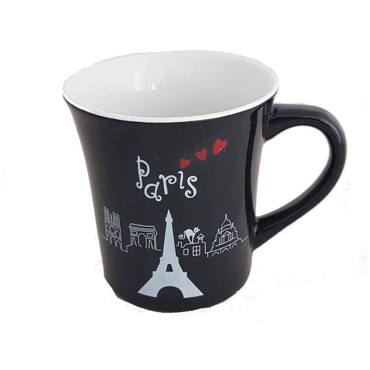 Mug en Céramique Paris - Noir
