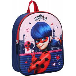 Miraculous Kids Ladybug Backpack Red 3D - 31 cm