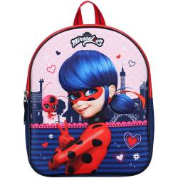 Miraculous Kids Ladybug Backpack Red 3D