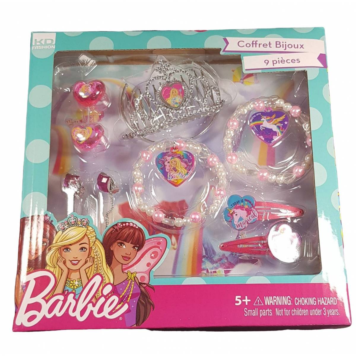 Barbie Dreamtopia - Coffret Bijoux - 9 Pièces
