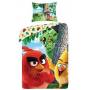 Housse de Couette Angry Birds Réversible 140 x 200 cm + Taie d'Oreiller 70 x 90 cm