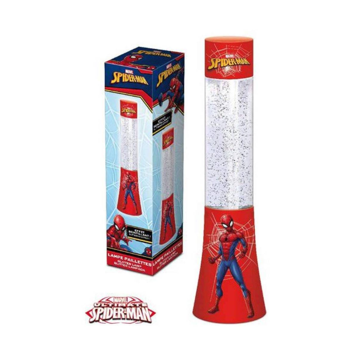 Lampe à Paillettes Spider Man 34 cm