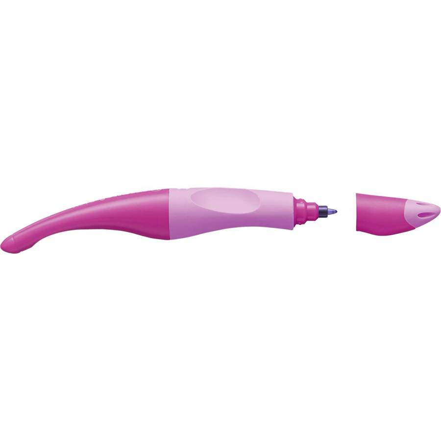 Stylo Rechargeable STABILO EASY ORIGINAL Roller pour Gaucher - Rose