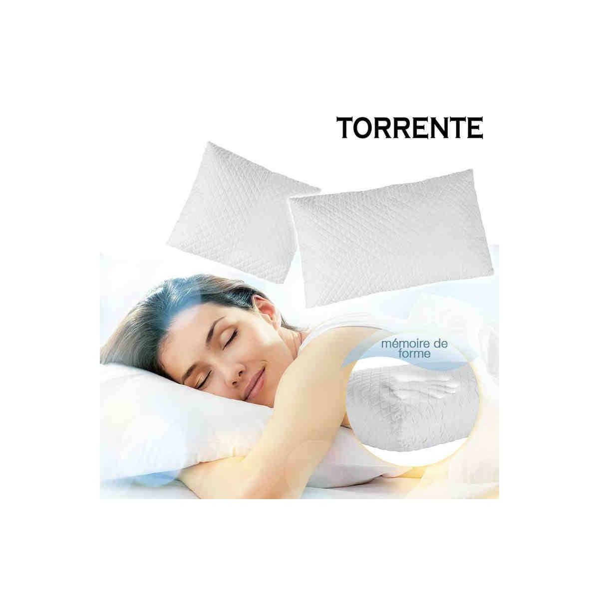 Oreiller Mémoire de Forme Torrente® - 60 x 60 cm