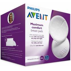 Philips Avent - 60 coussinets d'allaitement jetable Jour