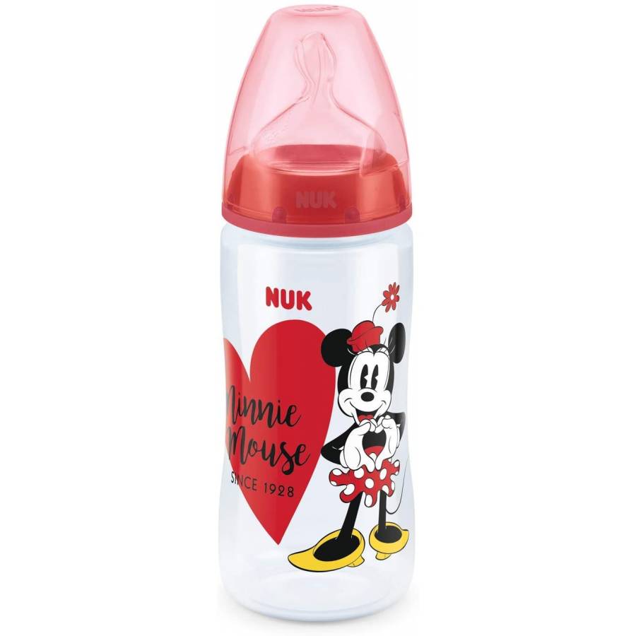 NUK First Choice + Set of 4 Disney Mickey Bottles - MaxxiDiscount