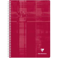 CLAIREFONTAINE Cahier reliure spirale grand format 21x29,7cm 148