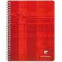 Cahier Clairefontaine Spirales 17x22 cm 120 pages Grands Carreaux
