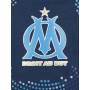 Sac à Dos à Roulettes Olympique de Marseille 47 cm 2 Compartiments Bleu Marine