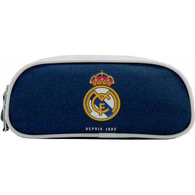 Trousse Real Madrid Double Compartiments Bleu 23 cm