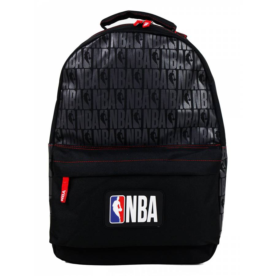 Backpack 1 Compartments NBA Black