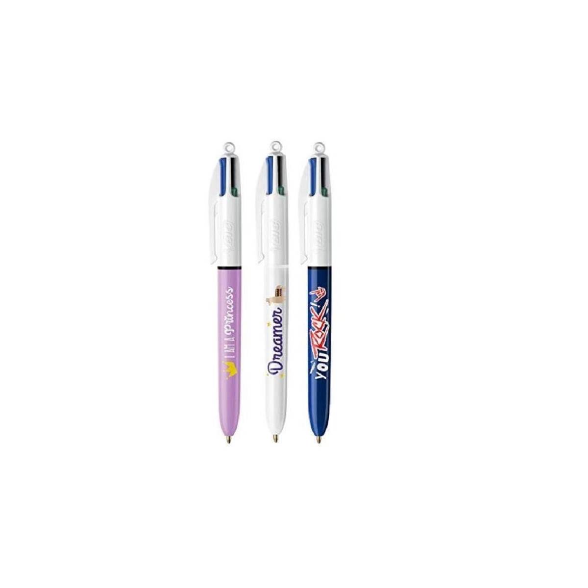 Stylo BIC 4 couleurs Message
