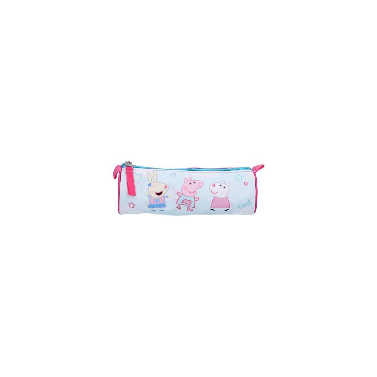 Trousse Peppa Pig Roll with Me Ronde