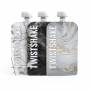 Twistshake Squeeze Bag Marbre - 3x Gourdes Réutilisables 220 ml Parfait pour Compotes et Purées
