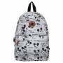 Sac à Dos Mickey Mouse Gris Never Out Of Style Large 35 cm