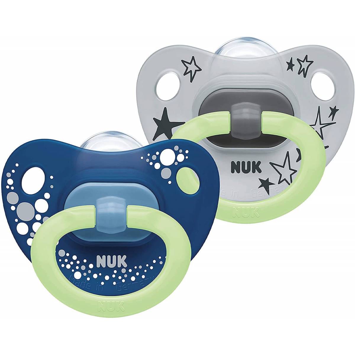 Nuk Freestyle 2 Pack Pink Silicone Pacifier with Ring & Pacifier Box 0-6 Months