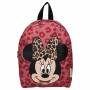 Sac à Dos Minnie Mouse Style Icons Rouge 34 cm