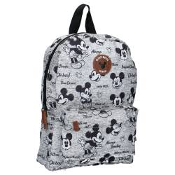 Sac à Dos Mickey Mouse Gris Never Out Of Style Small 33 cm