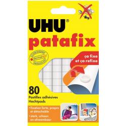 UHU 80 pastilles adhesives de patafix Jaune