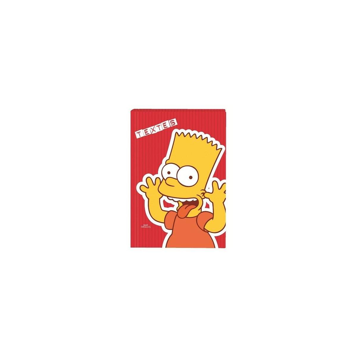 Cahier de textes Bart Simpsons