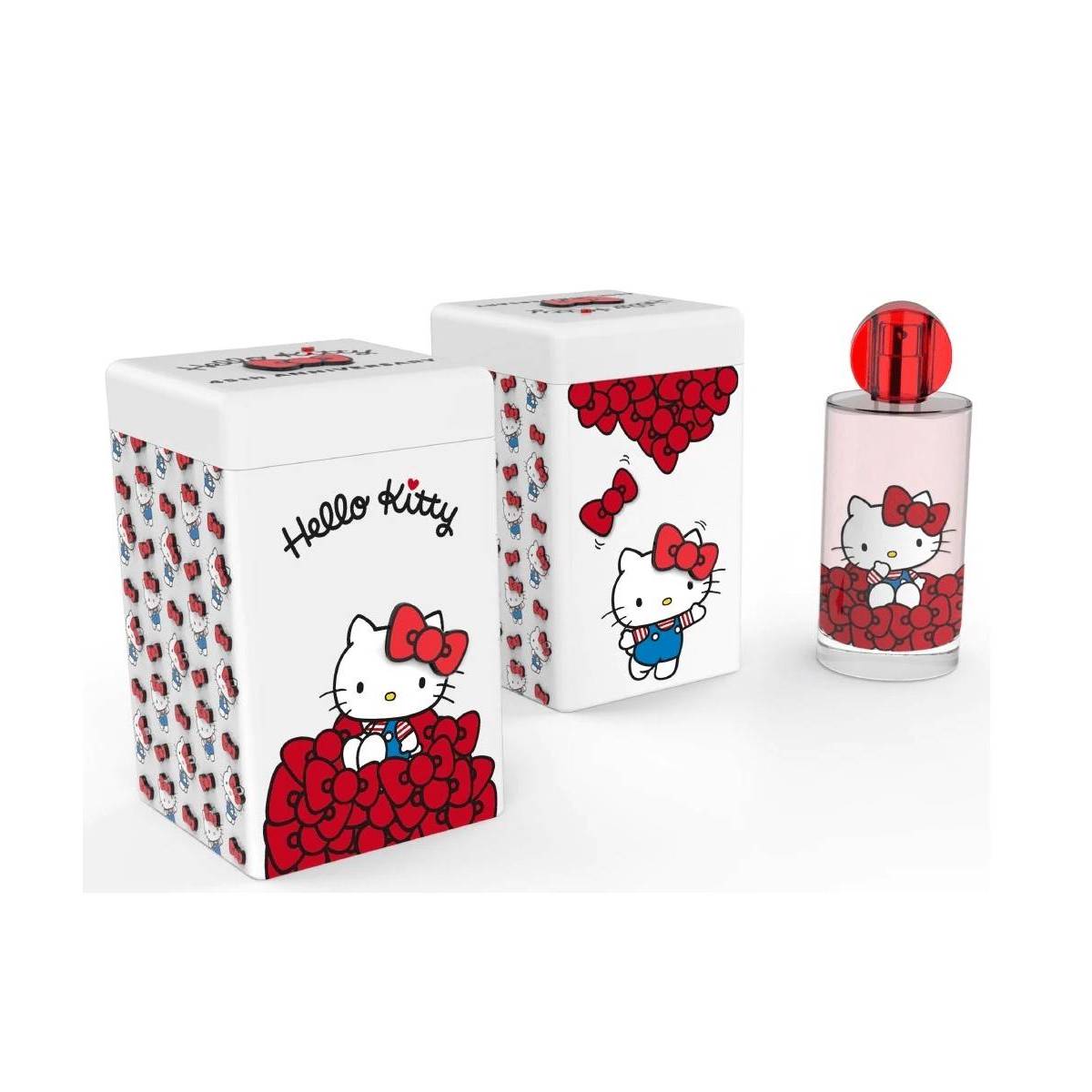 Eau de Toilette Hello Kitty avec Boîte en Métal 100 ml