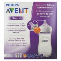 Biberons Philips AVENT Natural PP - lot de 3 biberons 330 ml