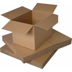 20 Cartons simple cannelure 31 x 22 x 20.5 cm
