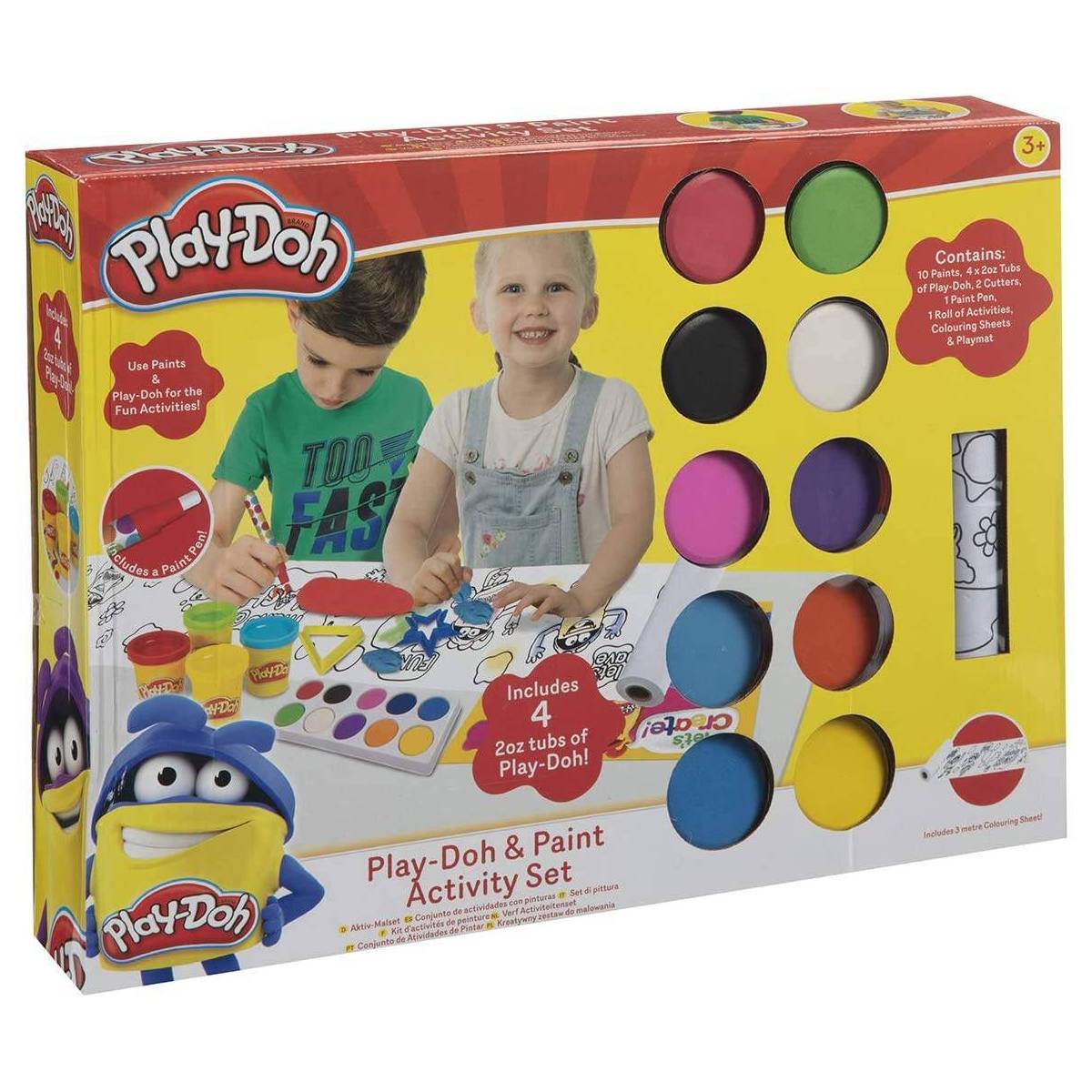 Kit d'Activité Peinture et Pâte à Modeler Play-Doh