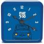 Fiat 500 Vintage Blue Mini Alarm Clock