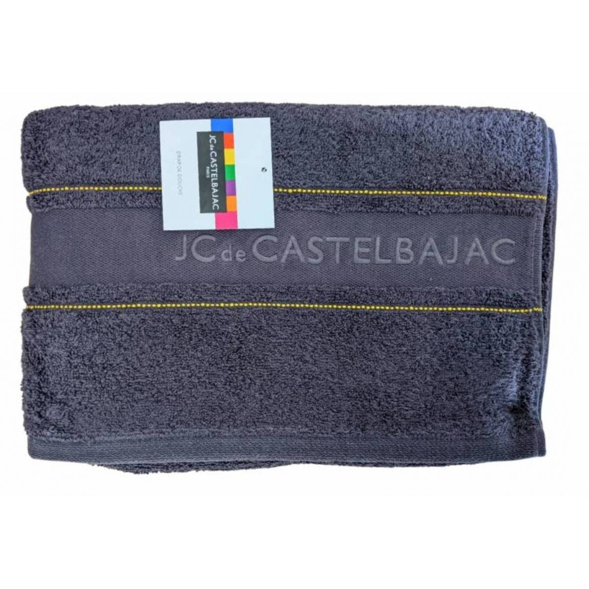 Castelbajac - Shower sheet 70 x 140 cm Dark gray