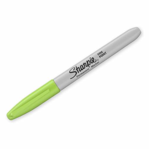Sharpie Permanent Marker Fein Zitrone Grün