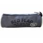 DEELUXE 74 - Trousse ronde "Red Flag" - Gris