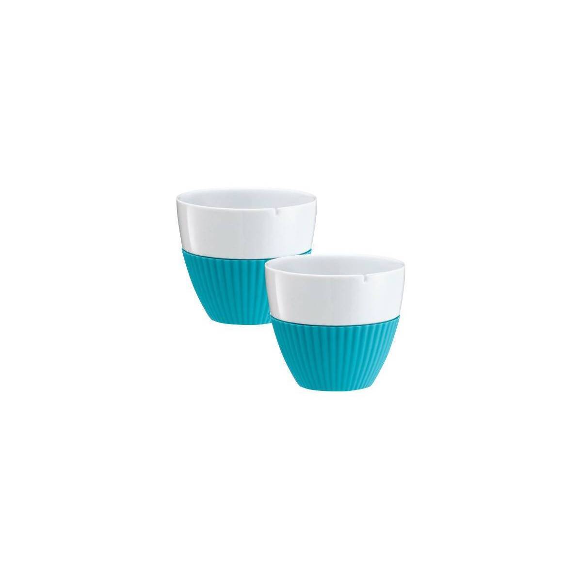Set of 2 Viva Scandinavia Tea Cups 300 ml Turquoise