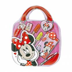 Pink Minnie Blister writing kit with handle
