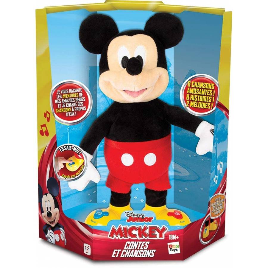 Interactive soft toy - Dark grey/Mickey Mouse - Kids