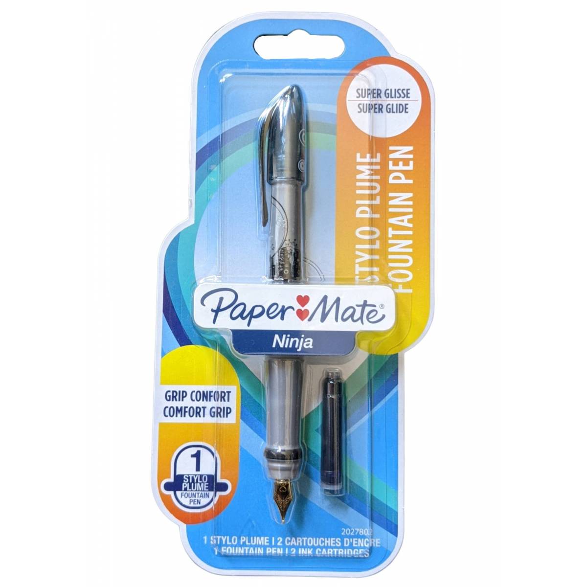 Paper Mate Ninja Grey Fountain Pen