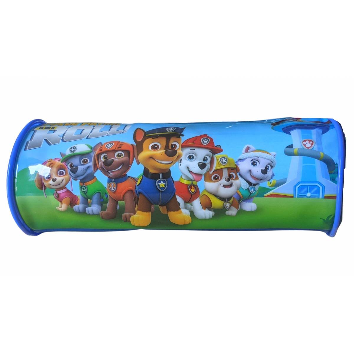 Case Round Blue and silicone Paw Patrol 22 x 10 cm