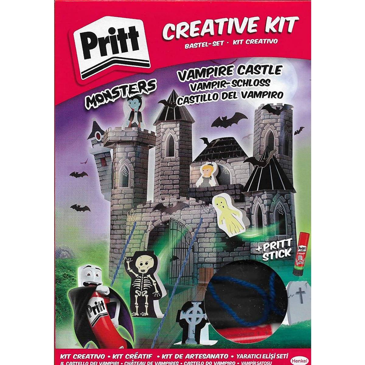 Kit Créatif Pritt Monsters Château de Vampire