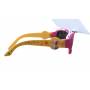 Disney Snow Queen Sunglasses Pink and Yellow