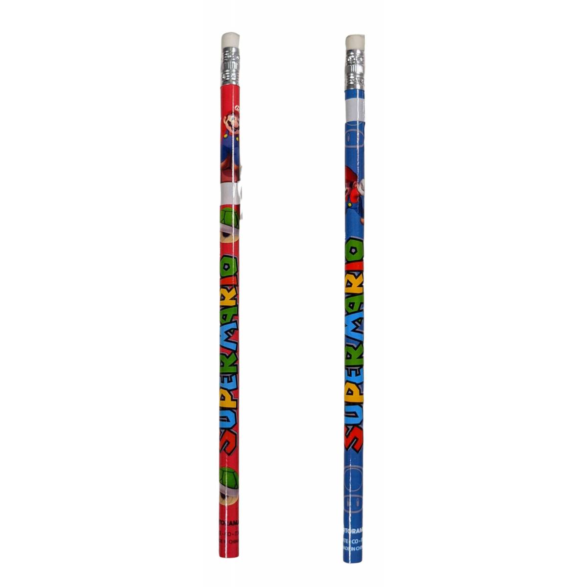 Super Mario pencils with eraser