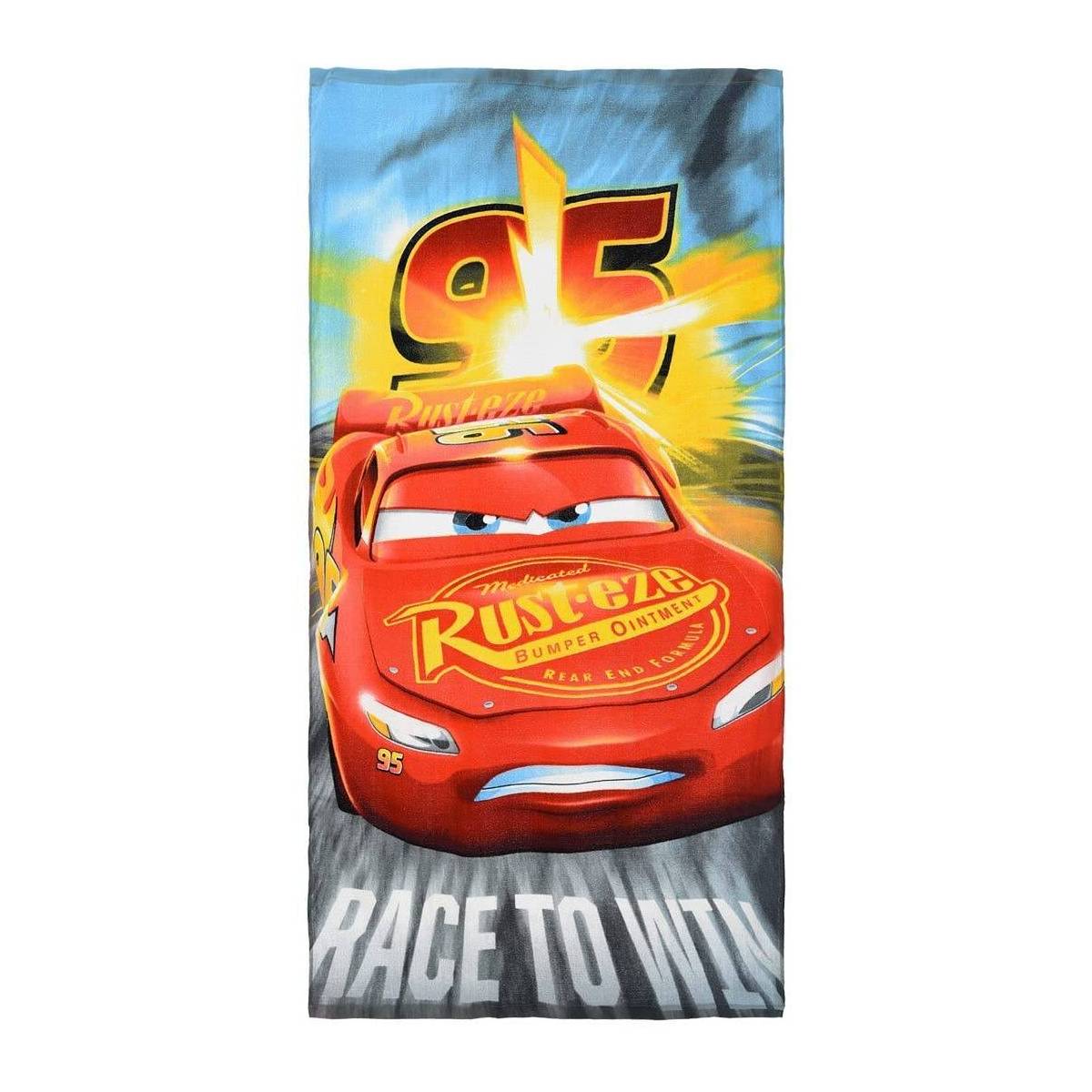 Serviette de Plage Cars Race to Win 140 x 70 cm