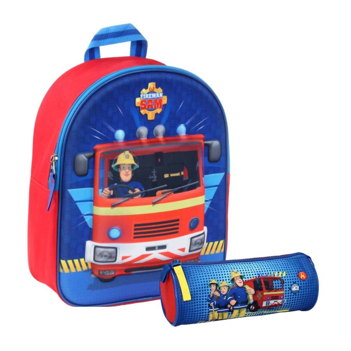 Sam der Feuerwehrmann 3D Tasche + Kit Pack