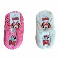 Baby Slippers Minnie Mouse Non-slip White / Fushia